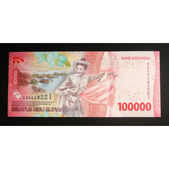Indonesia 100000 Rupiah 2022 UNC