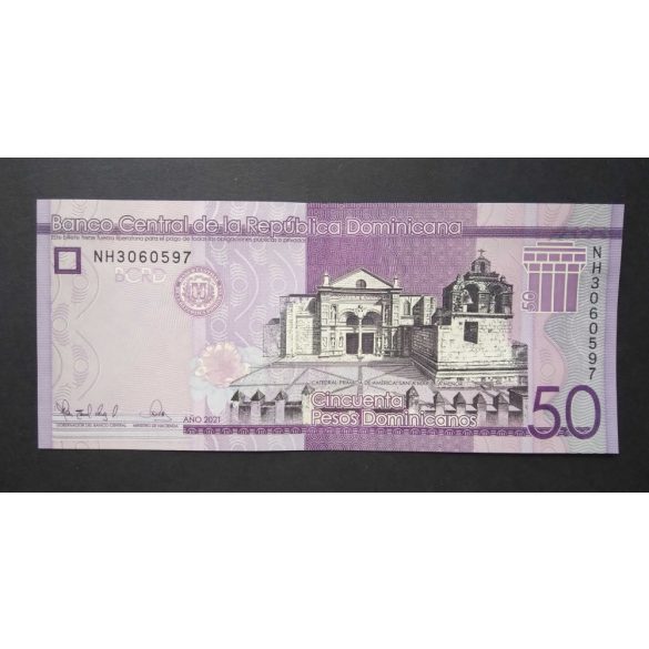 Dominika 50 Pesos 2021 UNC