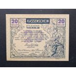 Austria 20 Heller 1920 Unc Tausendblum