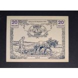 Austria 20 Heller 1920 Unc Tausendblum