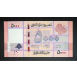 Lebanon 5000 Livres 2014 Unc
