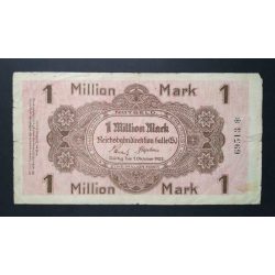 Germany 1 Million Mark Halle 1923 VG+