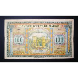 Marokkó 100 Francs 1943 F