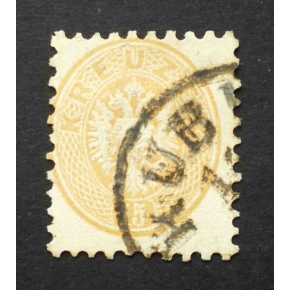 Magyarország 1863/64 Könyvnyomat 15 Kr. KUBI(N) Gudlin 80 H