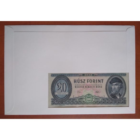 Hungary 20 Forint 1975 UNC envelope banknote
