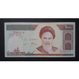 Iran 1000 Rials 2007 Unc
