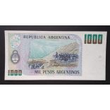 Argentina 1000 Pesos 1983 Unc