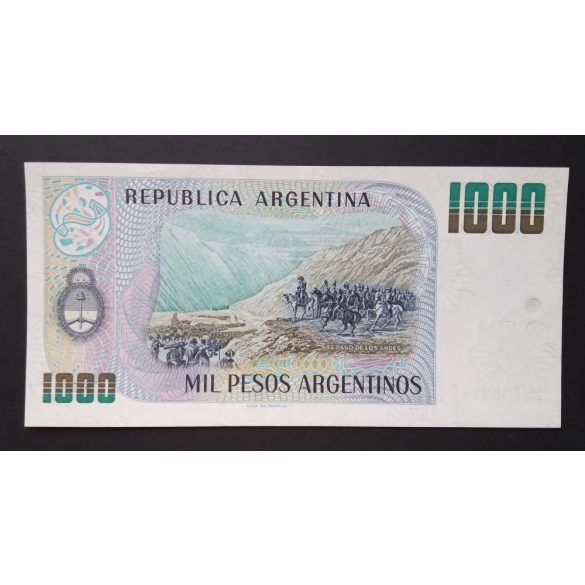 Argentina 1000 Pesos 1983 Unc
