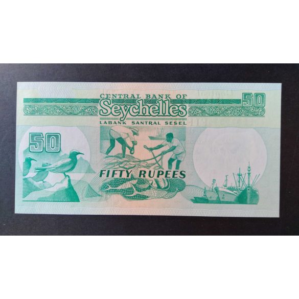 Seychelle-szigetek 50 Rupees 1989 UNC 