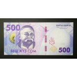 Kirgizisztán 500 Com 2023 UNC