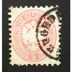 Magyarország 1863/64 Könyvnyomat 5 Kr. SZEGEDI(N) H