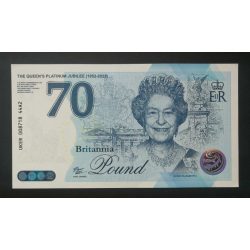 England 70 Pounds 2022 Unc  