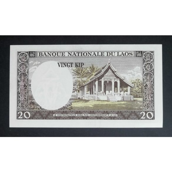 Laosz 20 Kip 1963 UNC-
