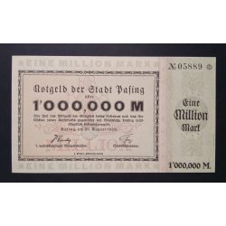 Németország 1 Millió Mark Dasing 1923 Unc 