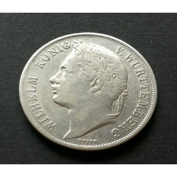 Germany 1 Gulden 1841 Würtenberg 10.4 g of silver