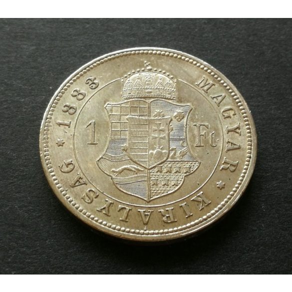 Magyarország Ferenc József 1 Forint 1883 KB, 12,36 g ezüst gXF