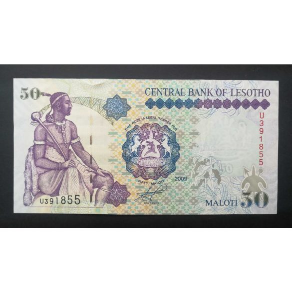 Lesotho 50 Maloti 2009 UNC-