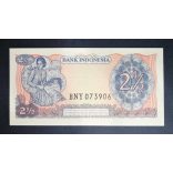 Indonesia 2,5 Rupiah 1968 Unc