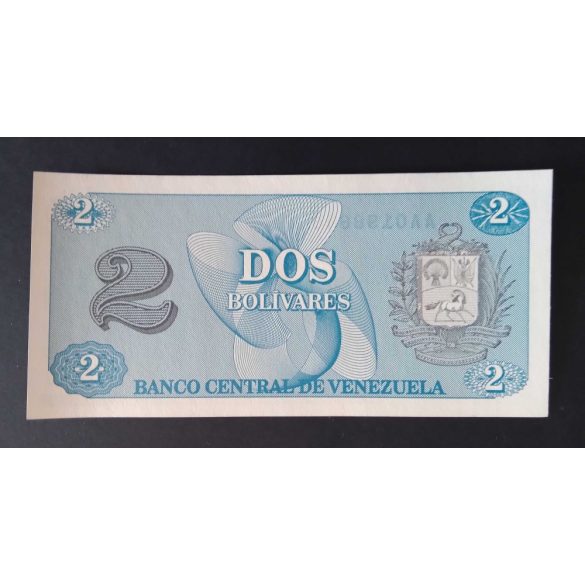 Venezuela 2 Bolivares 1989 UNC