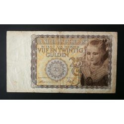 Hollandia 25 Gulden 1940 F