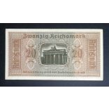 Germany 20 Reichsmark 1940-45 VF+