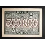Germany 500000 Mark Moers 1923 VF