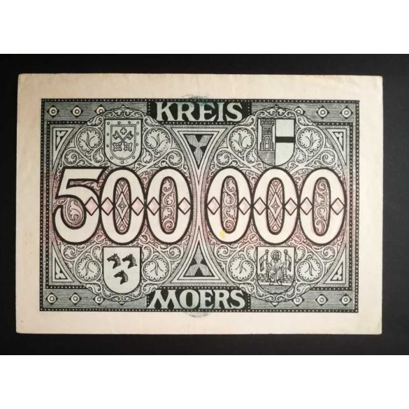 Germany 500000 Mark Moers 1923 VF