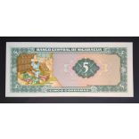 Nicaragua 5 Cordobas 1972 Unc