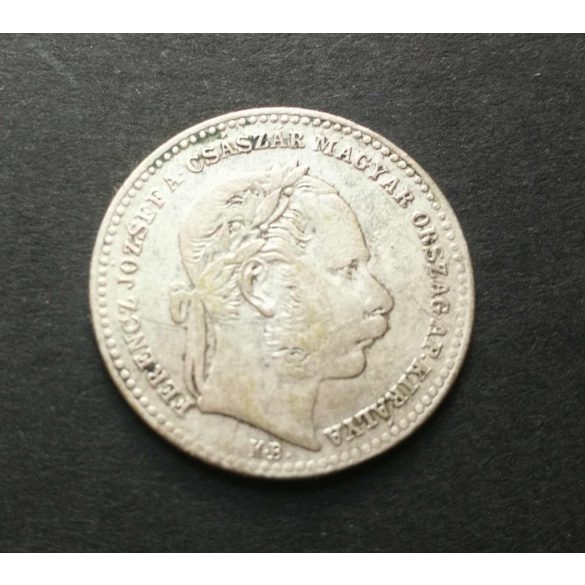 Hungary 20 Krajczár 1869 KB silver 2.6 g