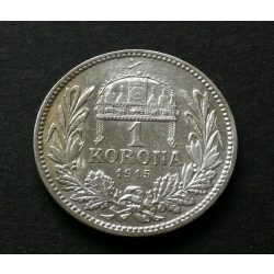 Magyarország 1 Korona 1915 5 g ezüst