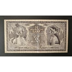 Netherlands Indies 25 Gulden 1939 VF