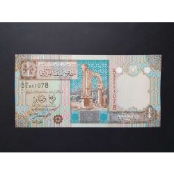 Líbia 1/4 Dinar 2002 Unc