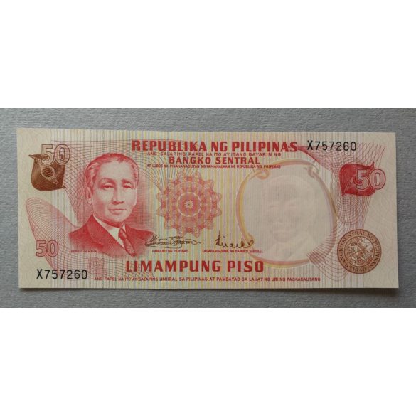 Philippines 50 Piso 1970 Unc