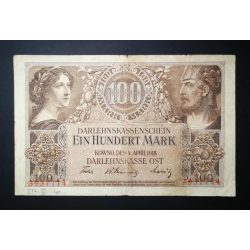   Germany 100 Mark KOWNO Poland, Lithuania, Latvia occupation 1918 F