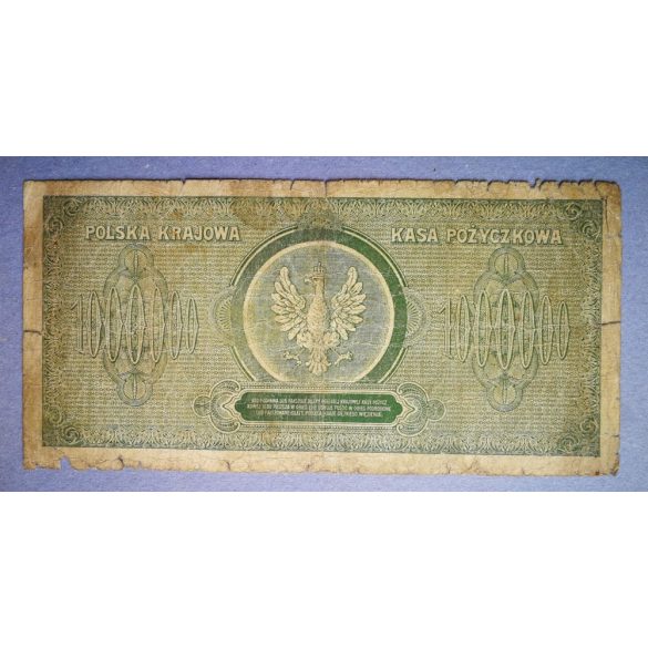 Poland 1 million Marek 1923 VG 