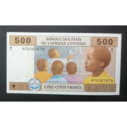 Közép-Afrikai Államok Kongó 500 Francs 2017-2019 UNC 