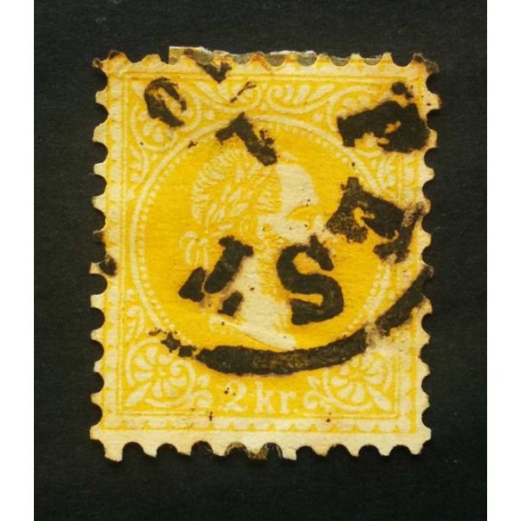 Austria used in Hungary 1867 2 kr. PEST