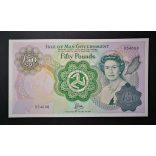 Isle of Man 50 Pounds 1983 UNC