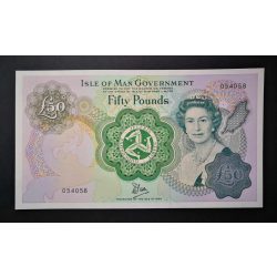 Isle of Man 50 Pounds 1983 UNC