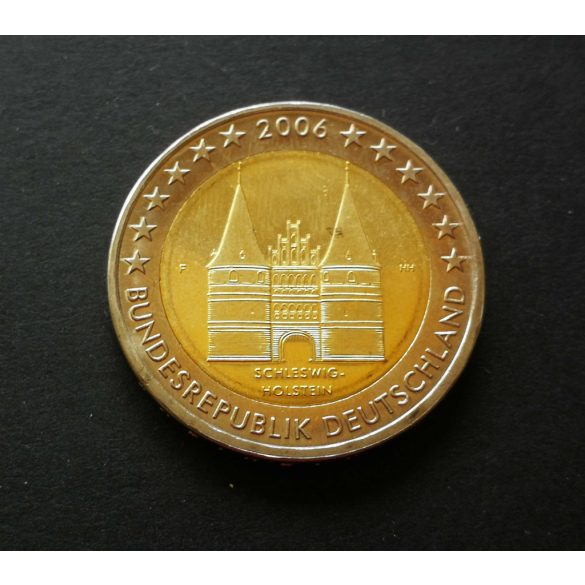 Németország 2 Euro 2006 Schleswig-Holstein F AUNC+