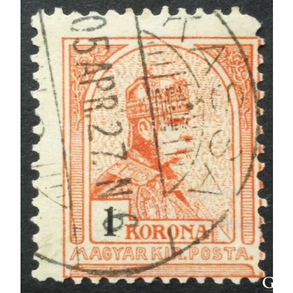 Hungary 1900 TURUL 1 K. perf. 12 : 11 3/4 KASSA used
