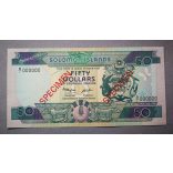 Solomon Islands 50 Dollars 1986 UNC - specimen