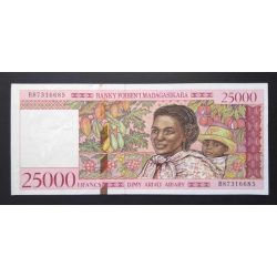 Madagaszkár 25000 Francs 1998 VF+