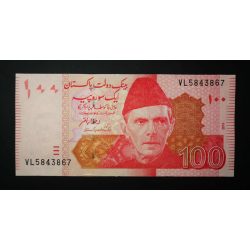 Pakistan 100 Rupees 2019 Unc 