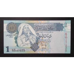 Líbia 1 Dinar 2004 UNC 