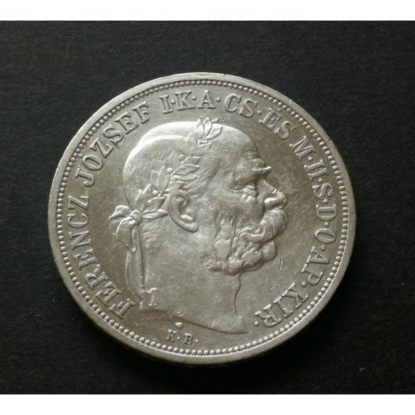 Magyarország Ferenc József 5 Korona KB 1907 24 g ezüst