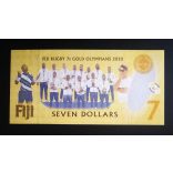 Fiji 7 Dollars 2020 UNC commemorative