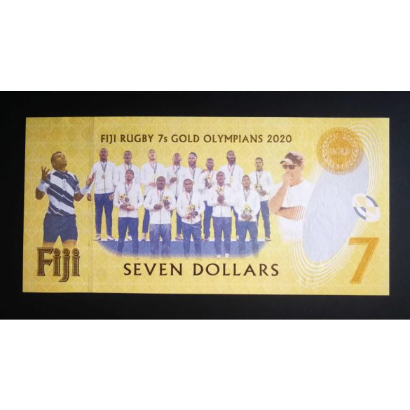 Fiji 7 Dollars 2020 UNC commemorative