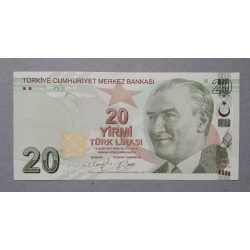 Turkey 20 Lira 2022 UNC