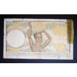 Francia Nyugat-Afrika 100 Francs 1941 VG